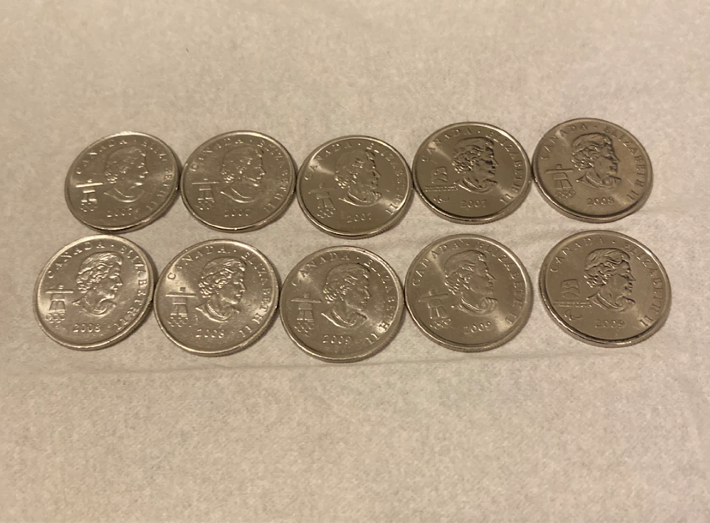 Complete 2010 Vancouver Olympics Quarter Collection - photo 2