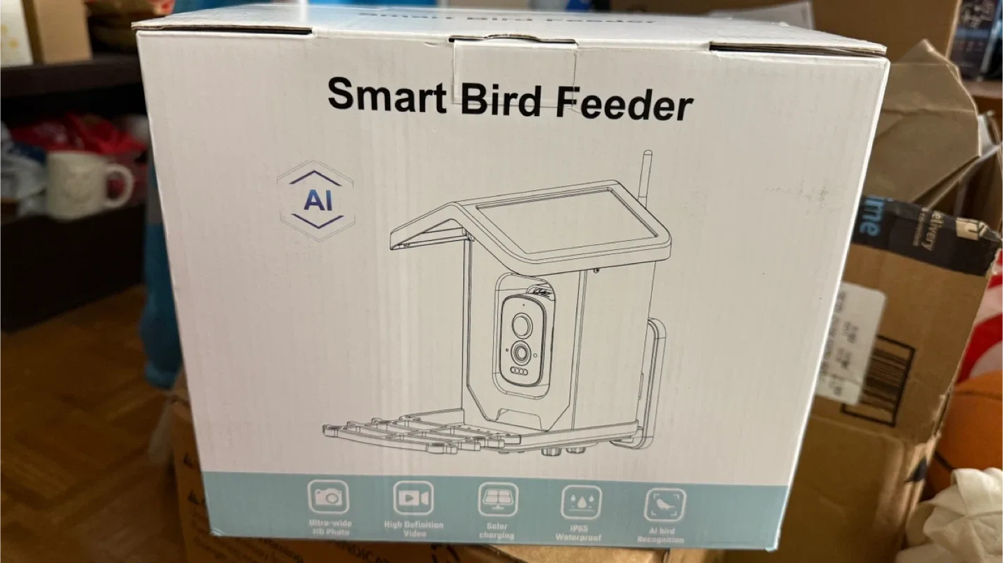 AI Smart Bird Feeder - brand new in box thumbnail
