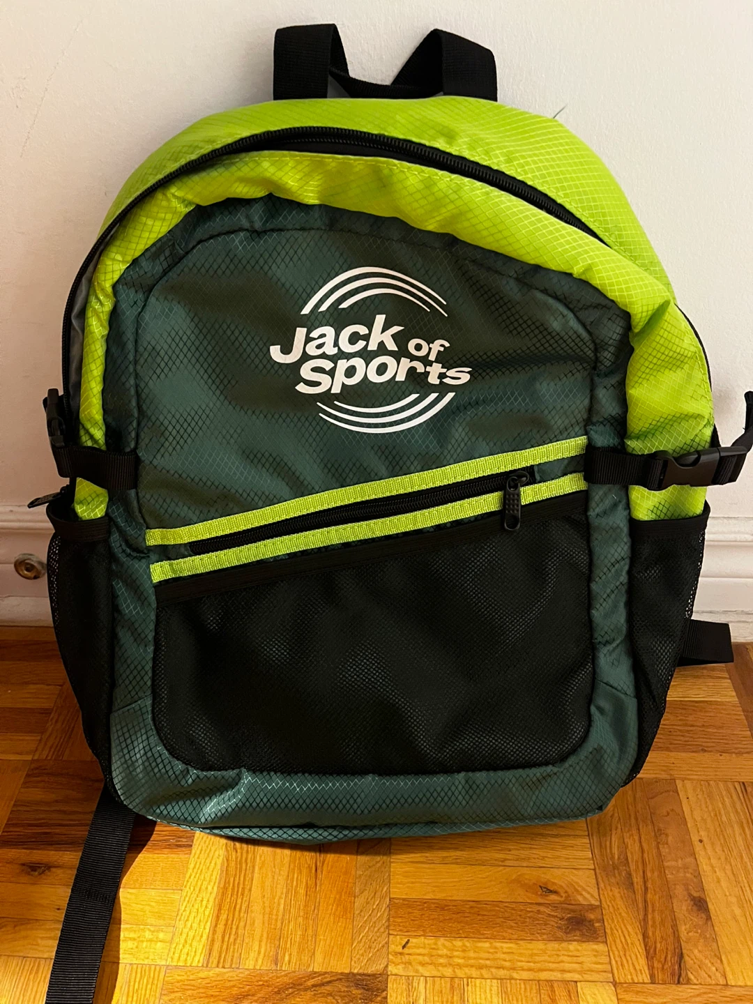 Jack of Sports Green & Black Backpack