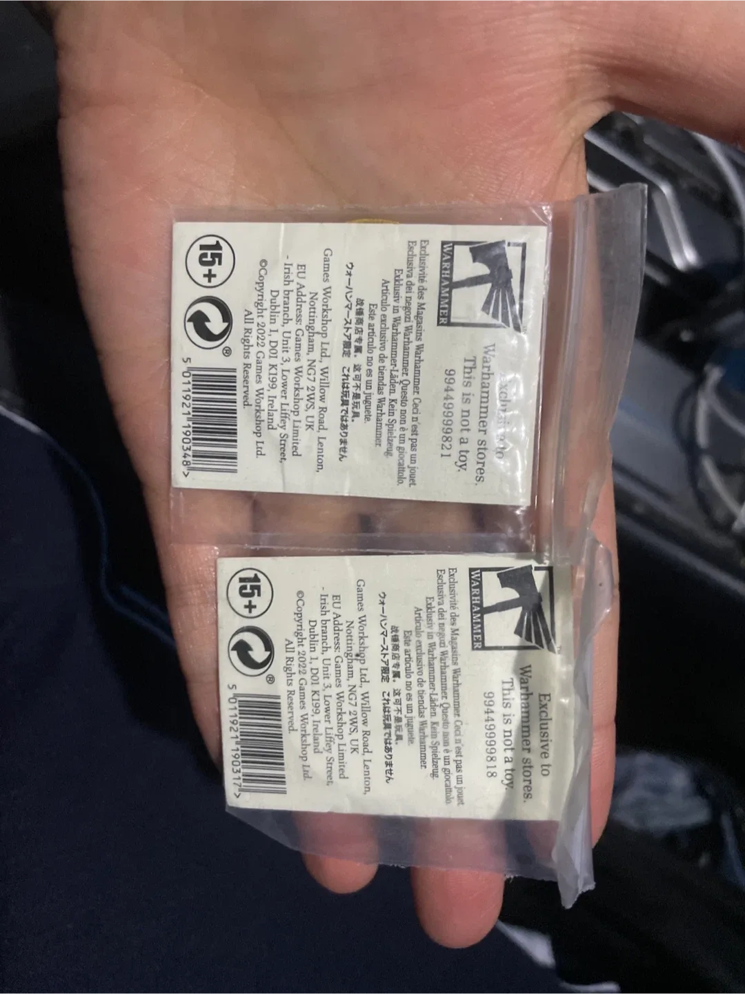 Warhammer Collectible Coins $10 for both image indicator(4)