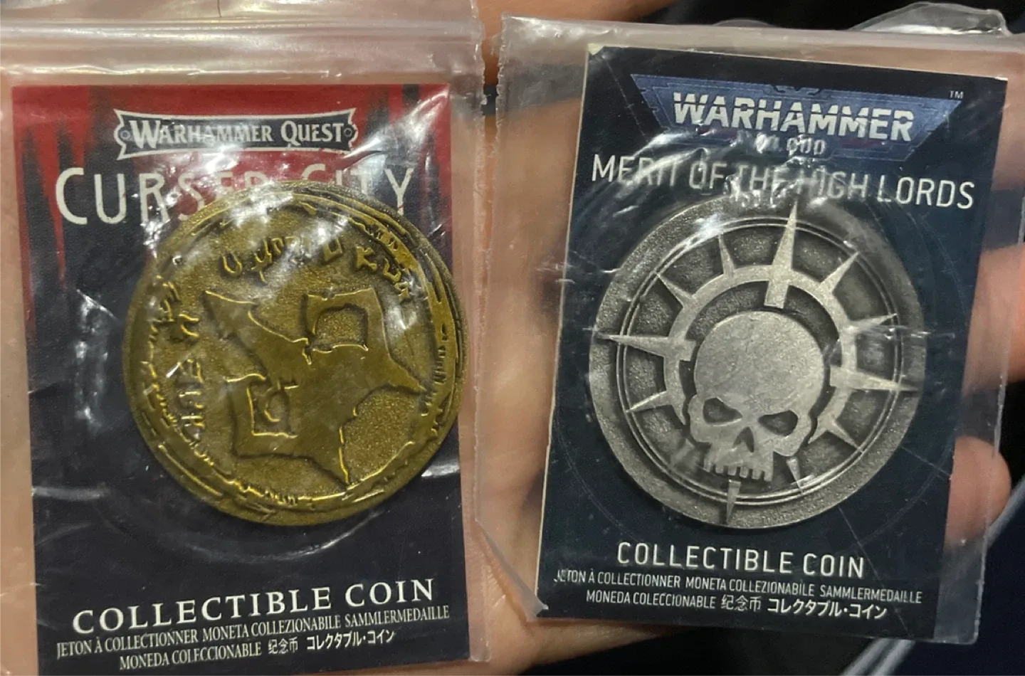 Warhammer Collectible Coins $10 for both image indicator(3)