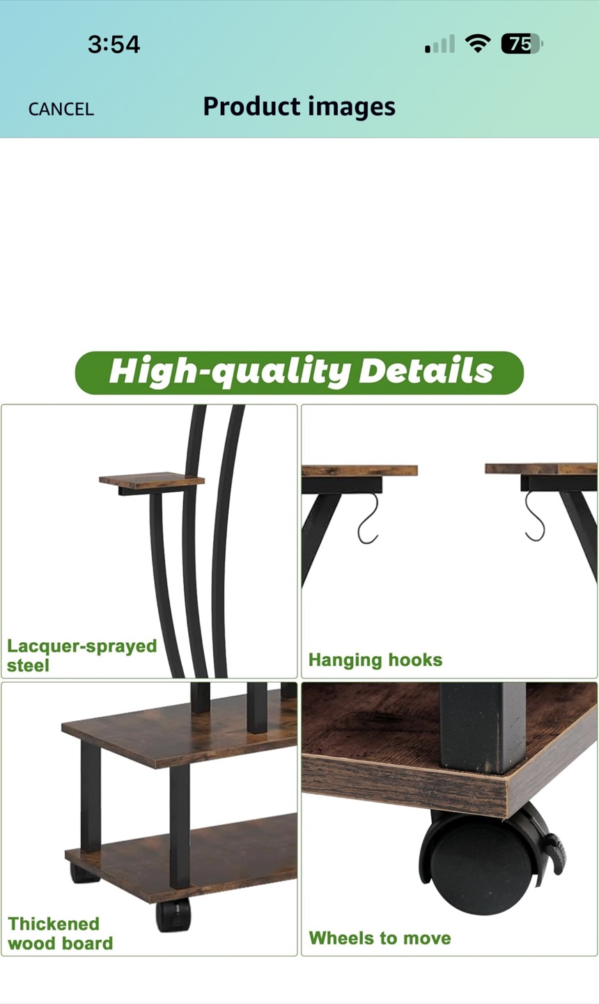 NEW - Tiered Plant Stand - Midnapore SE - photo 5