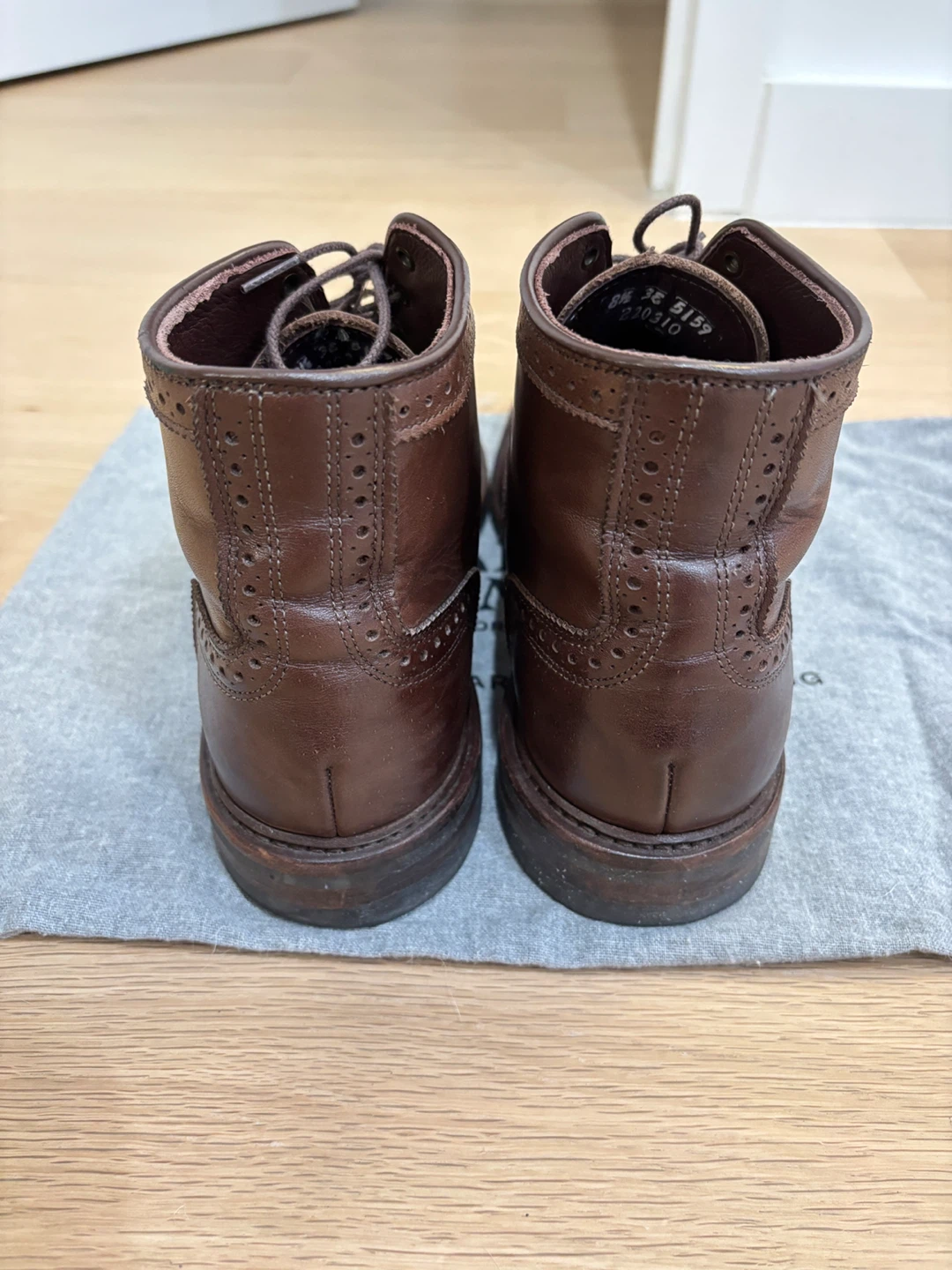 Allen Edmonds HAMILTON Oxford Men’s Weatherproof Boots Size 8.5 - photo 5