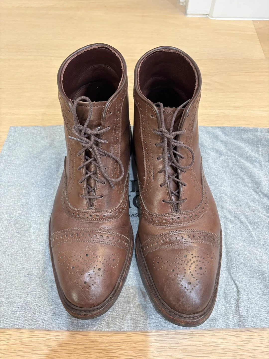 Allen Edmonds HAMILTON Oxford Men’s Weatherproof Boots Size 8.5 - photo 3