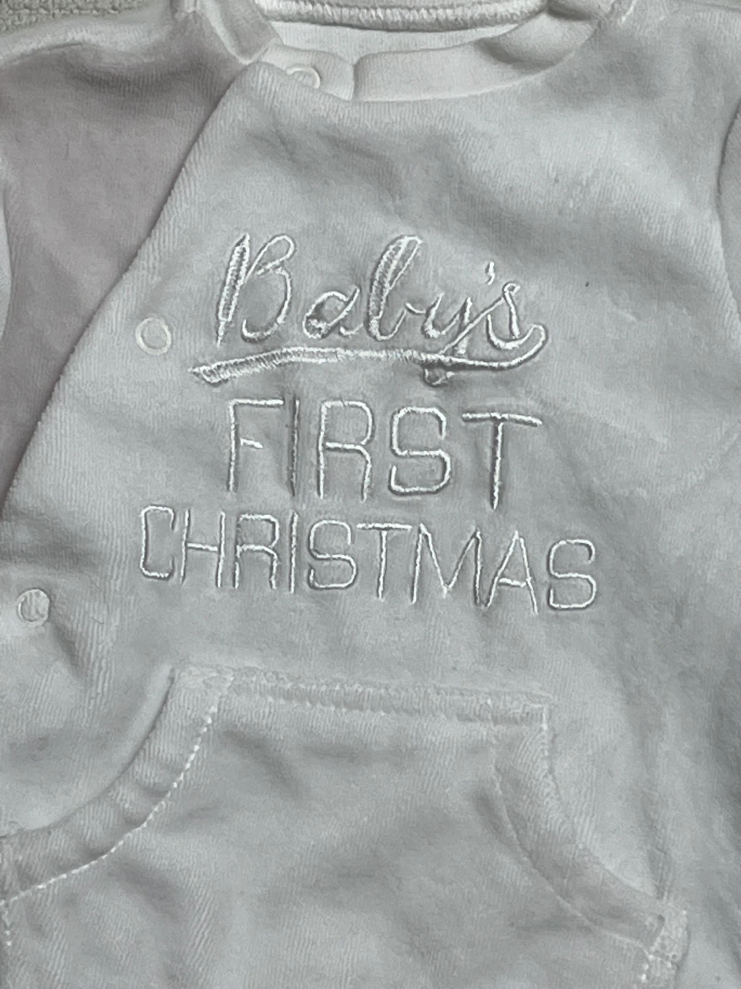 Joe Fresh Baby's First Christmas Onesie 6-12m - photo 2
