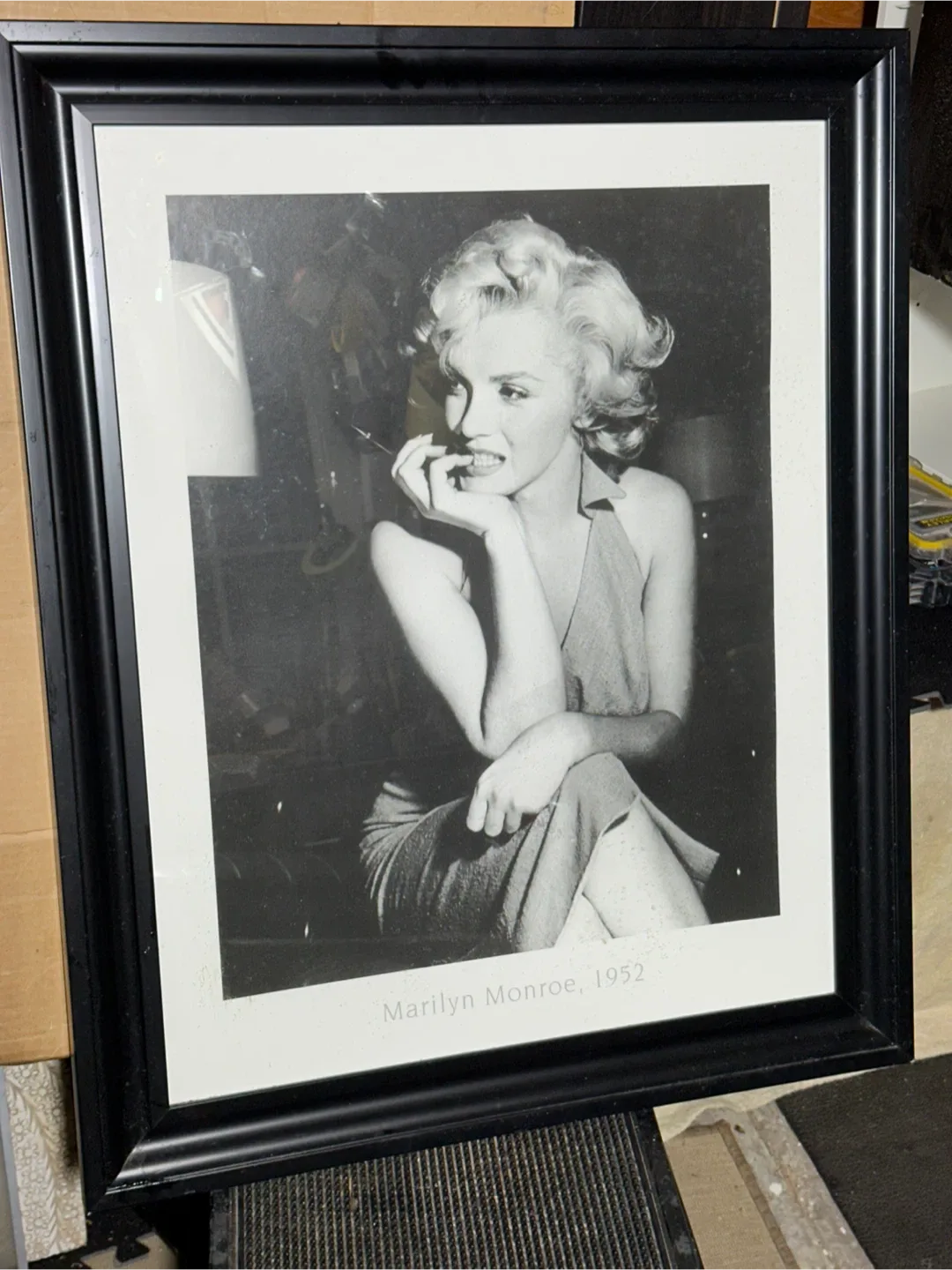 Vintage Marilyn Monroe Framed Photo – 1952