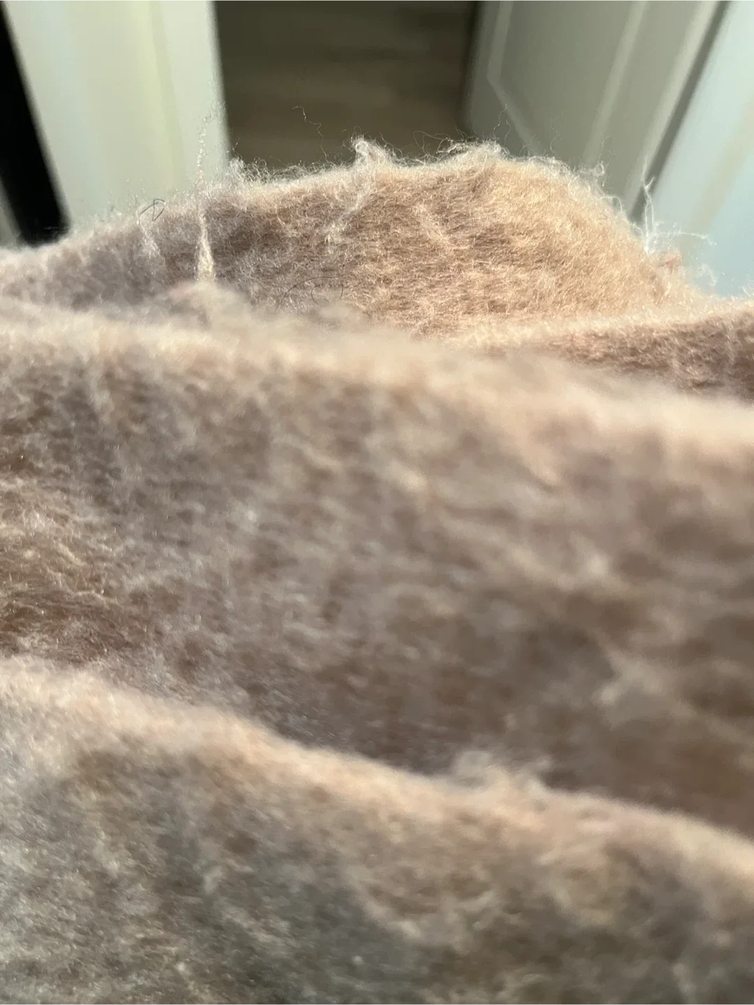 Cozy winter scarf - Beige/Brown image indicator(3)