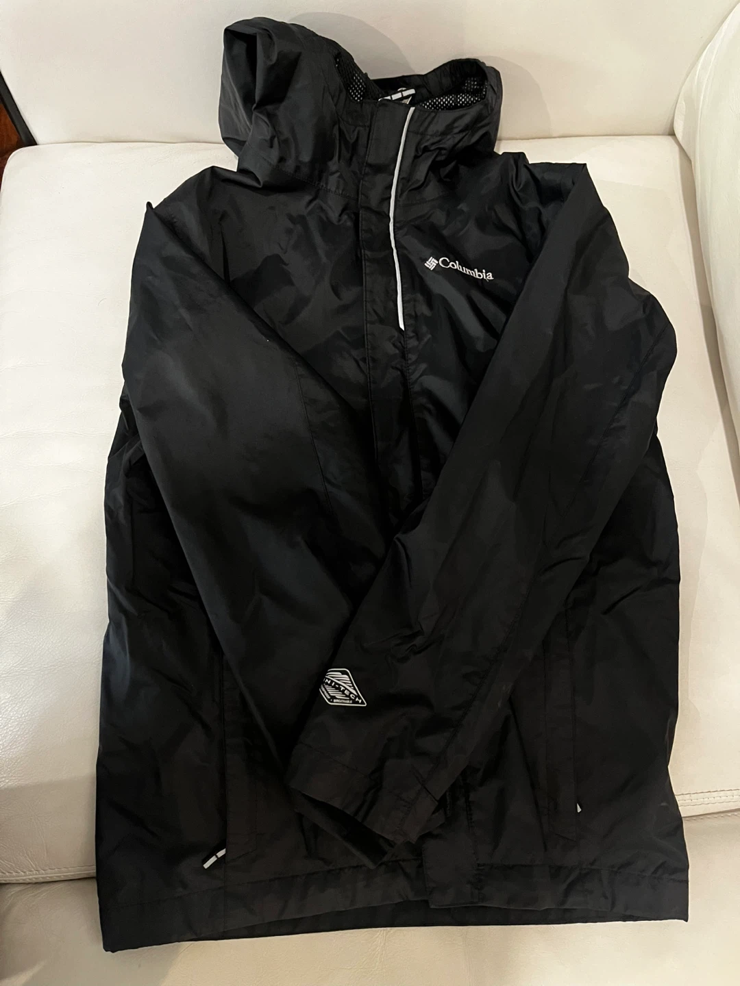 Columbia Omni-Tech Black Jacket - Size Youth M