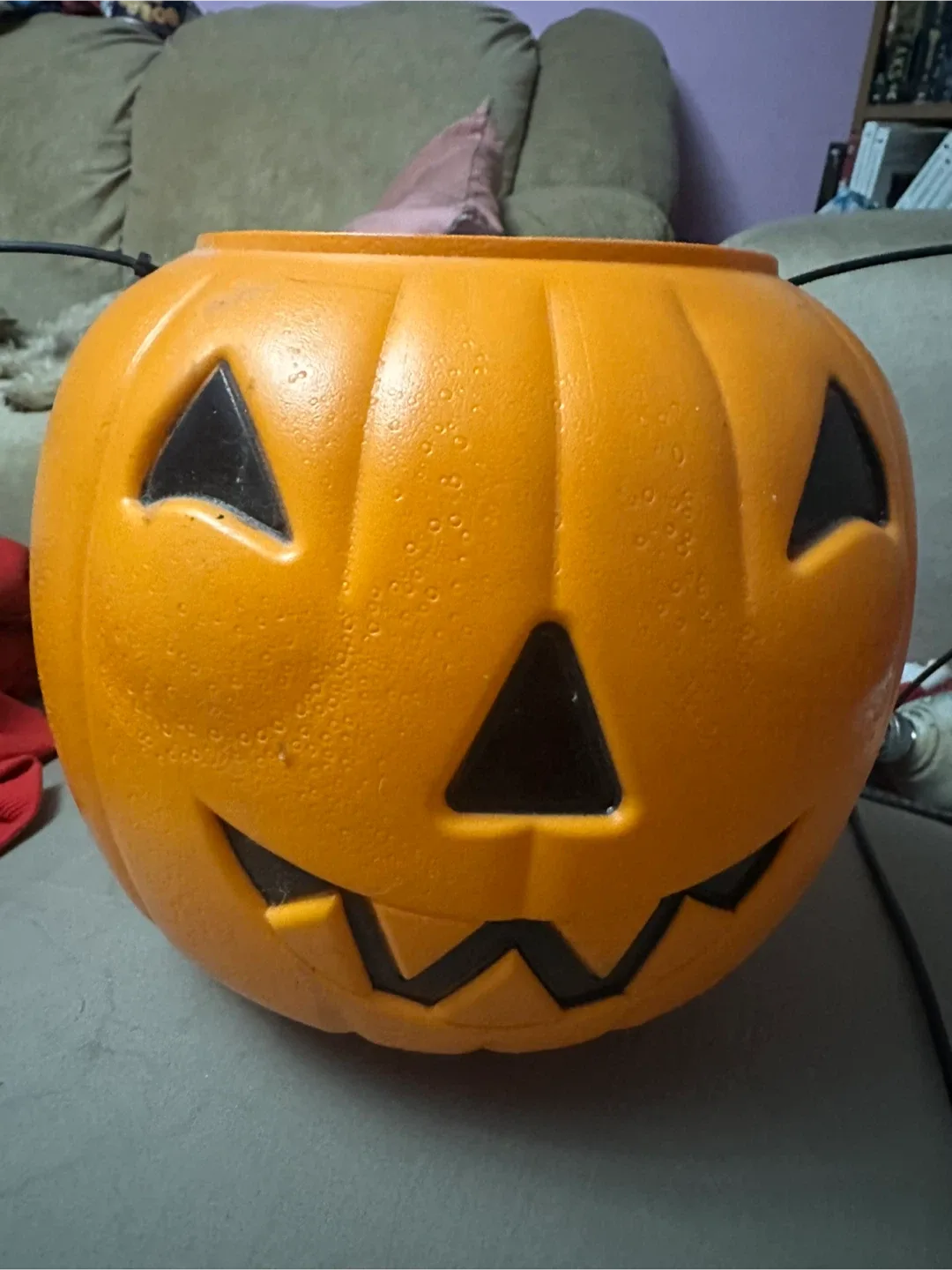 Halloween Pumpkin Candy Bucket 🥕