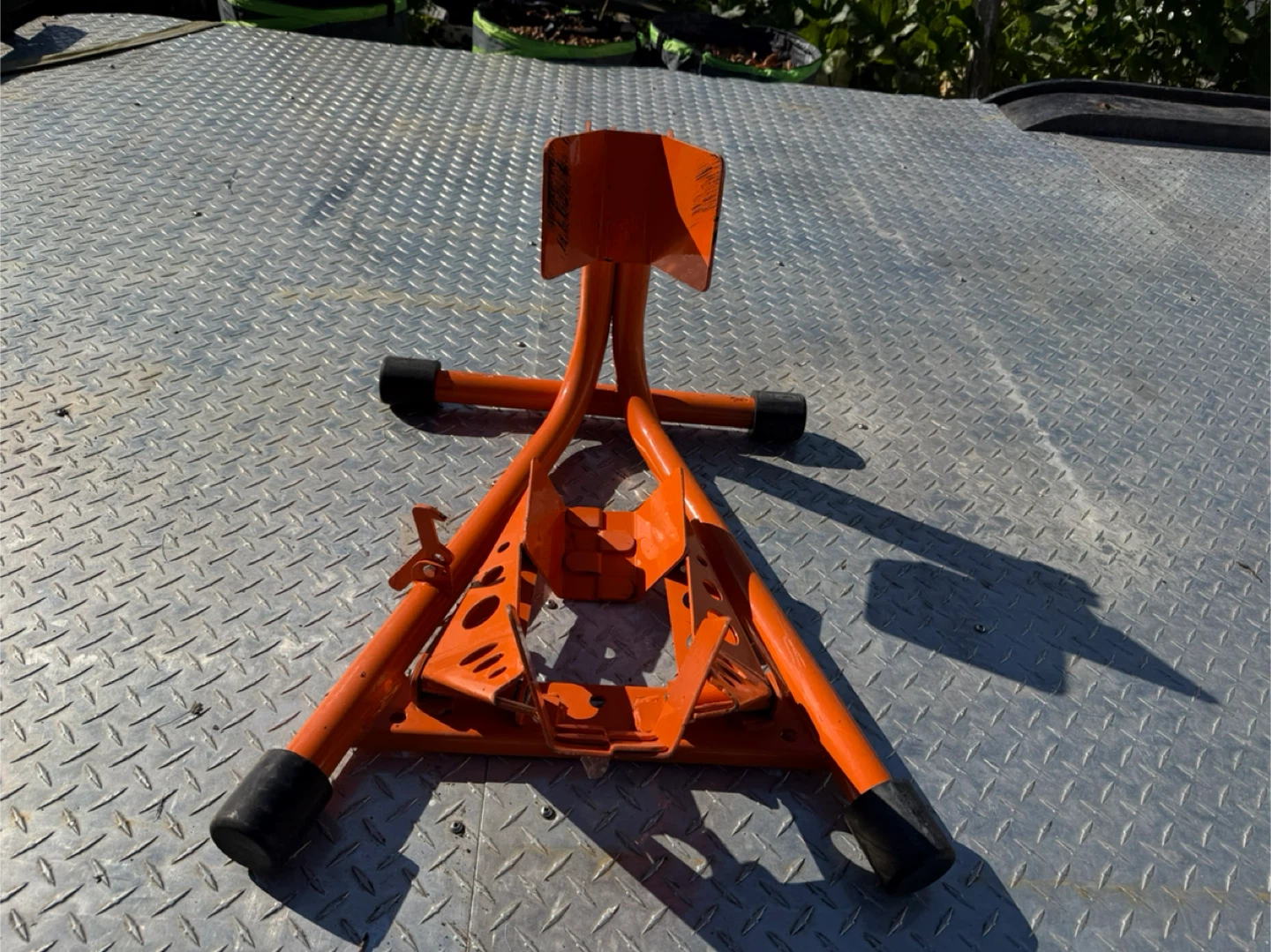 Wheel Chock motorcycle stand - photo 4