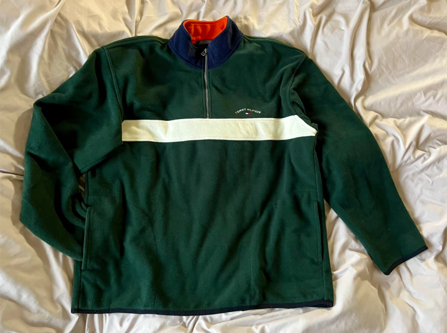 Tommy Hilfiger Fleece Pullover - Green - photo 2