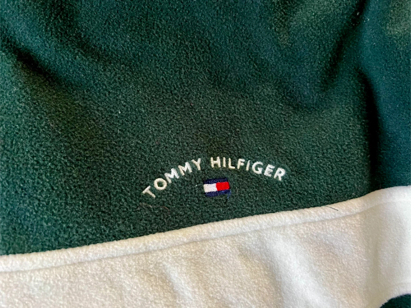 Tommy Hilfiger Fleece Pullover - Green - photo 3