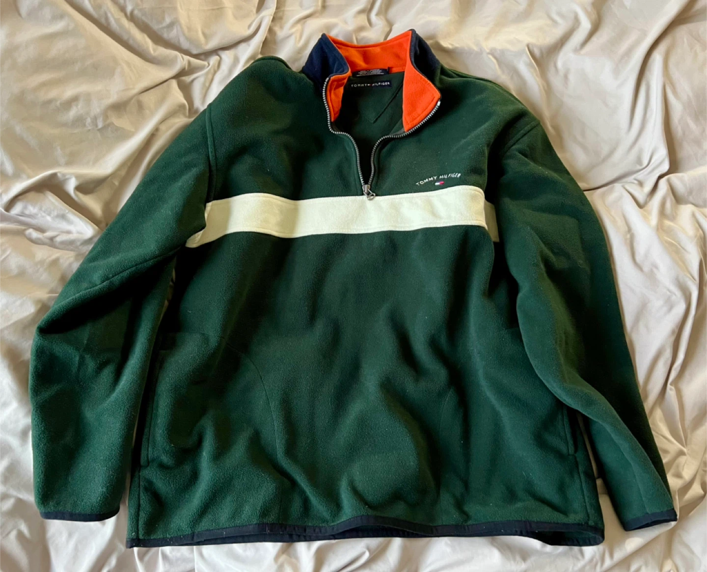 Tommy Hilfiger Fleece Pullover - Green