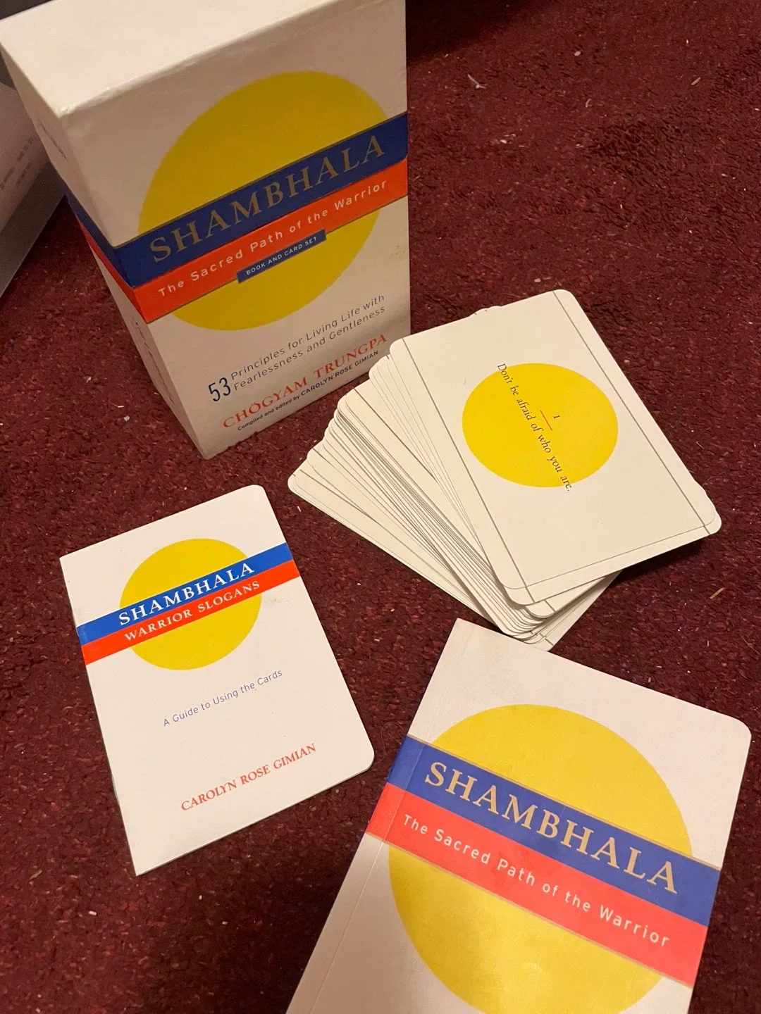 Shambhala: Sacred Path of the Warrior Book & Card Set image indicator(2)