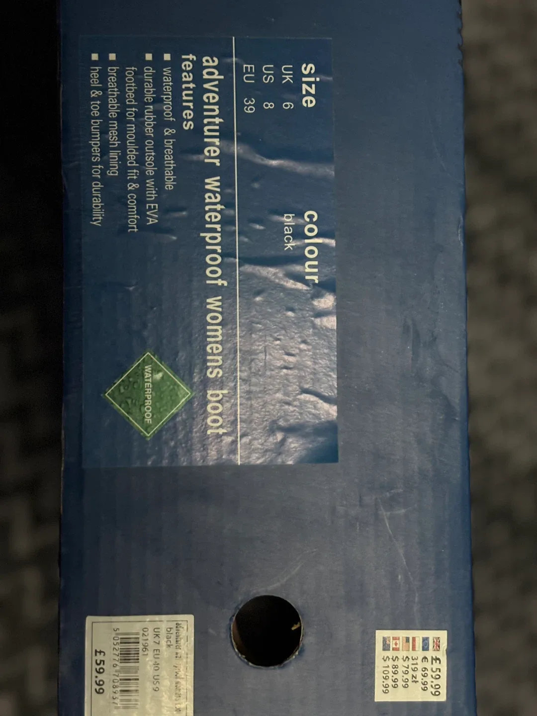 Mountain Warehouse Adventurer Waterproof Women's Boot - US 8 image indicator(5)