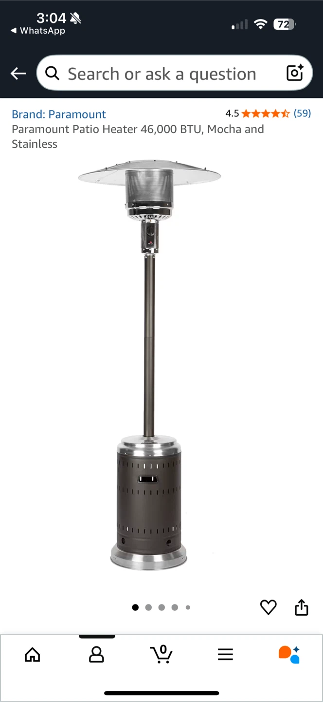 Paramount 46,000 BTU Patio Heater - photo 5