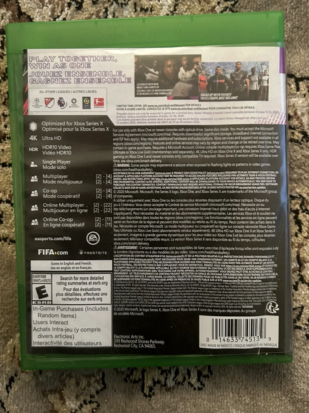 FIFA 21 for Xbox Series X image indicator(2)