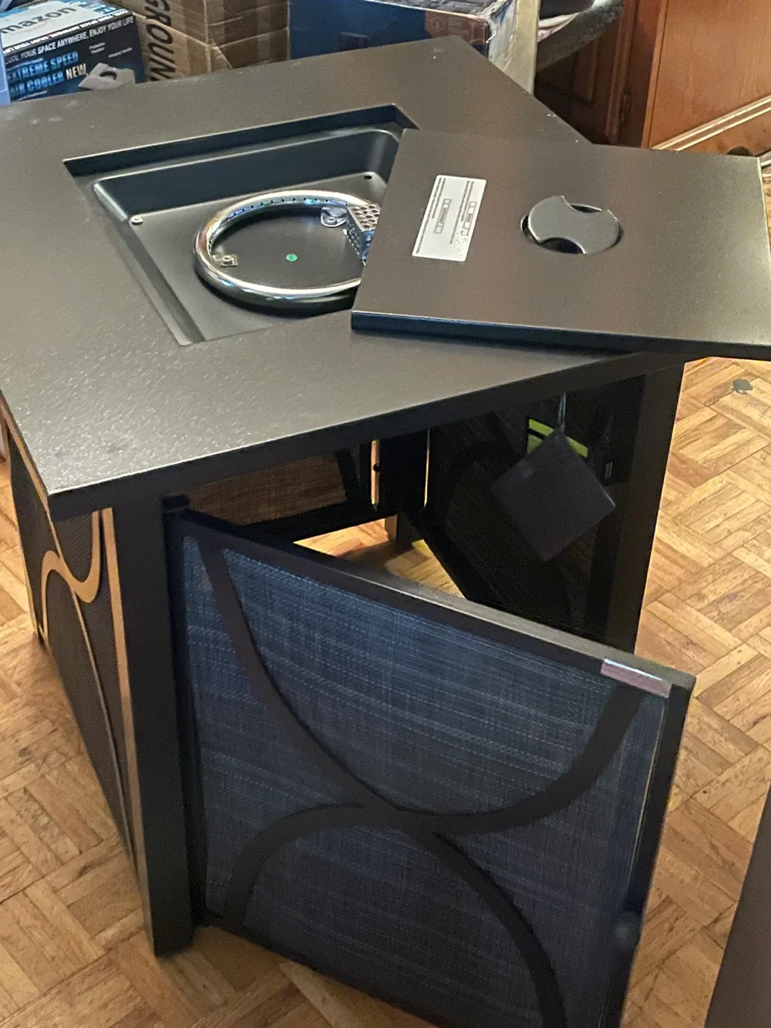 For Living Bluebay Gas Fire Table new in box thumbnail