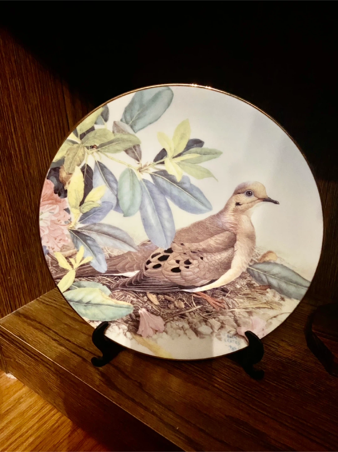 M. Glen Loates 'Mourning Dove in Summer' Plate