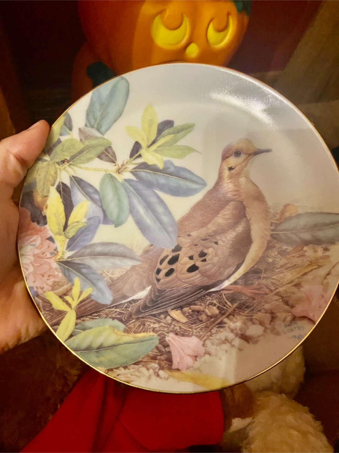 M. Glen Loates 'Mourning Dove in Summer' Plate - photo 2