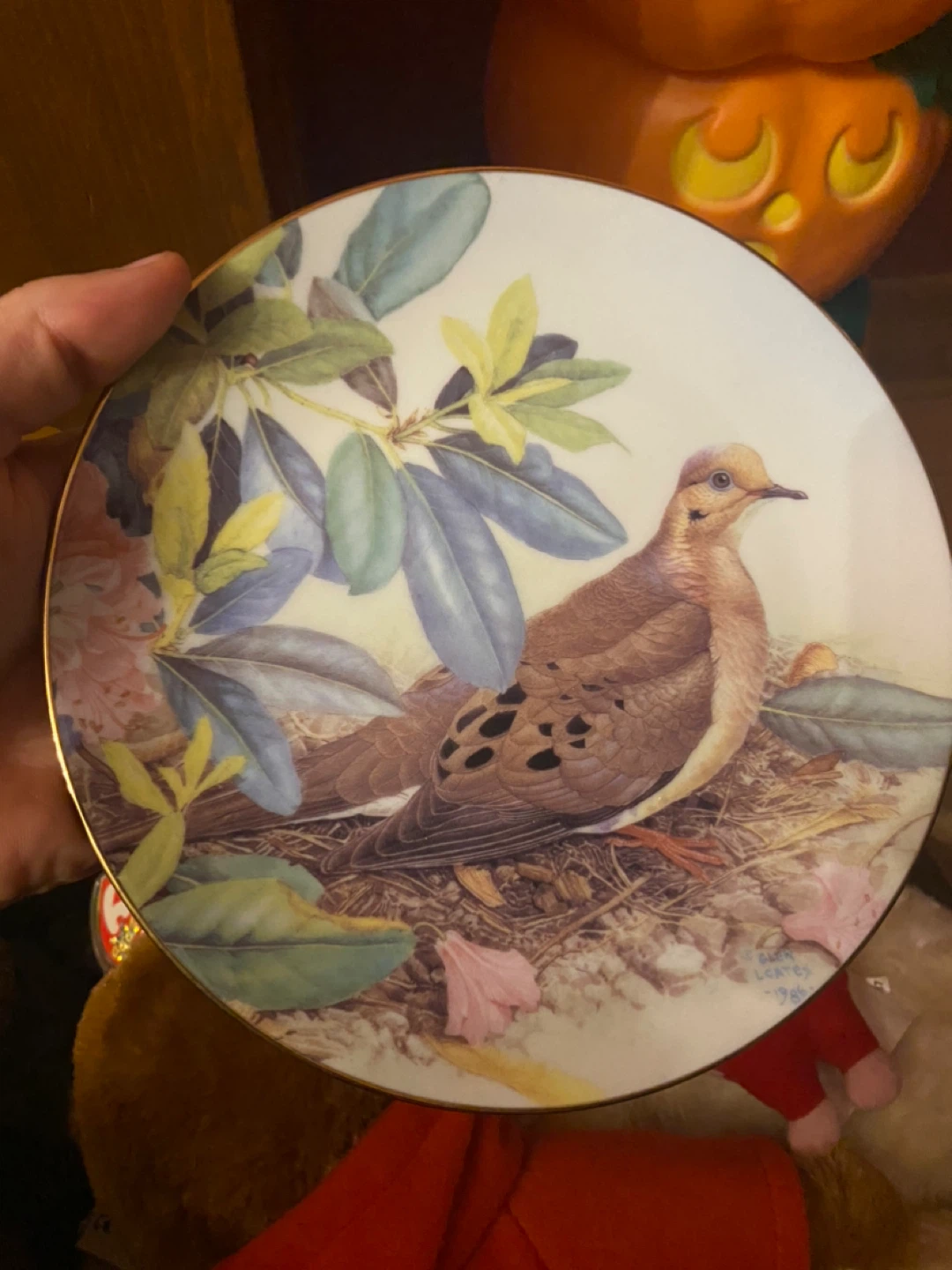 M. Glen Loates 'Mourning Dove in Summer' Plate - photo 5