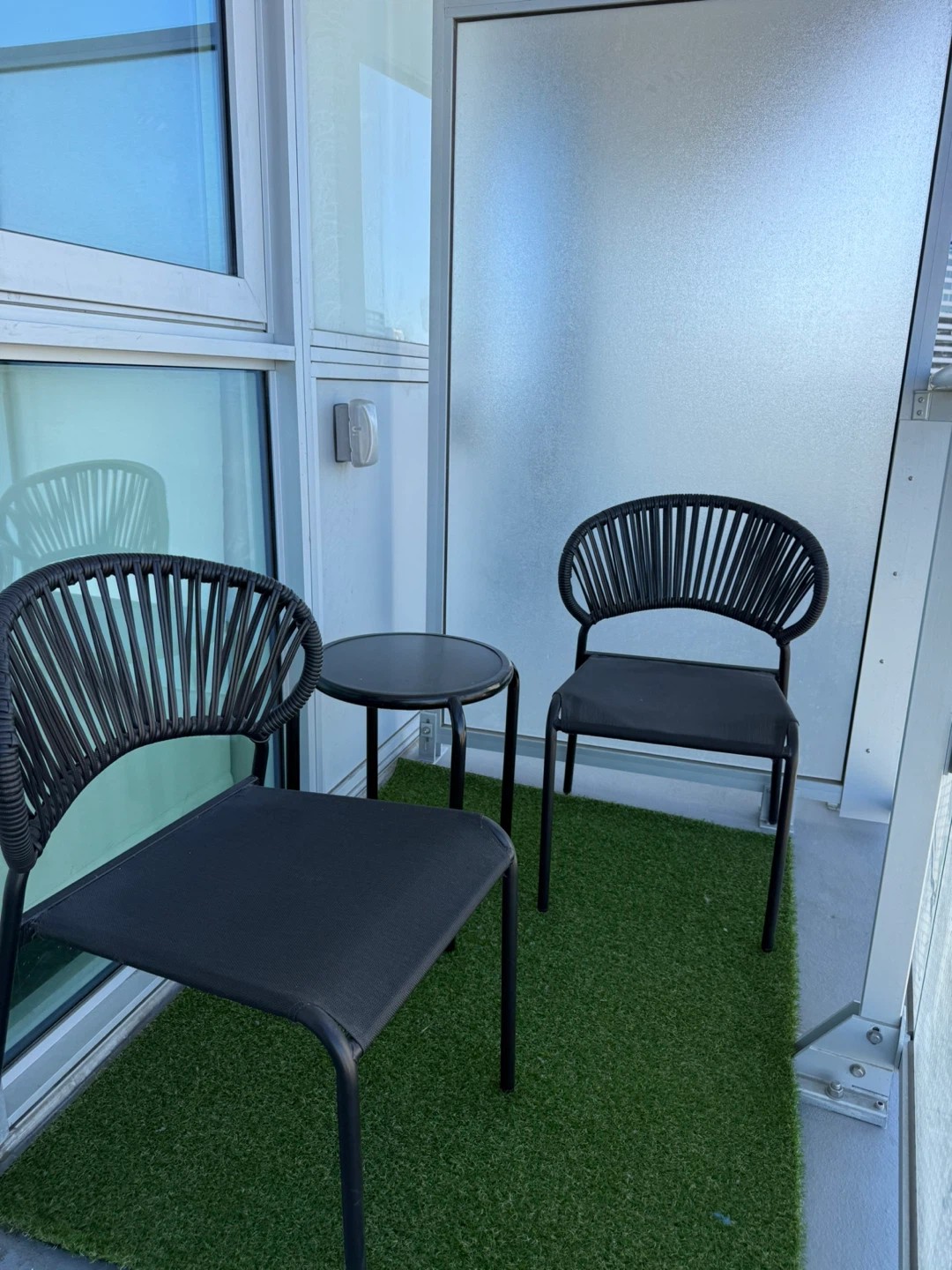 Outdoor Patio Set - 2 Chairs & Table