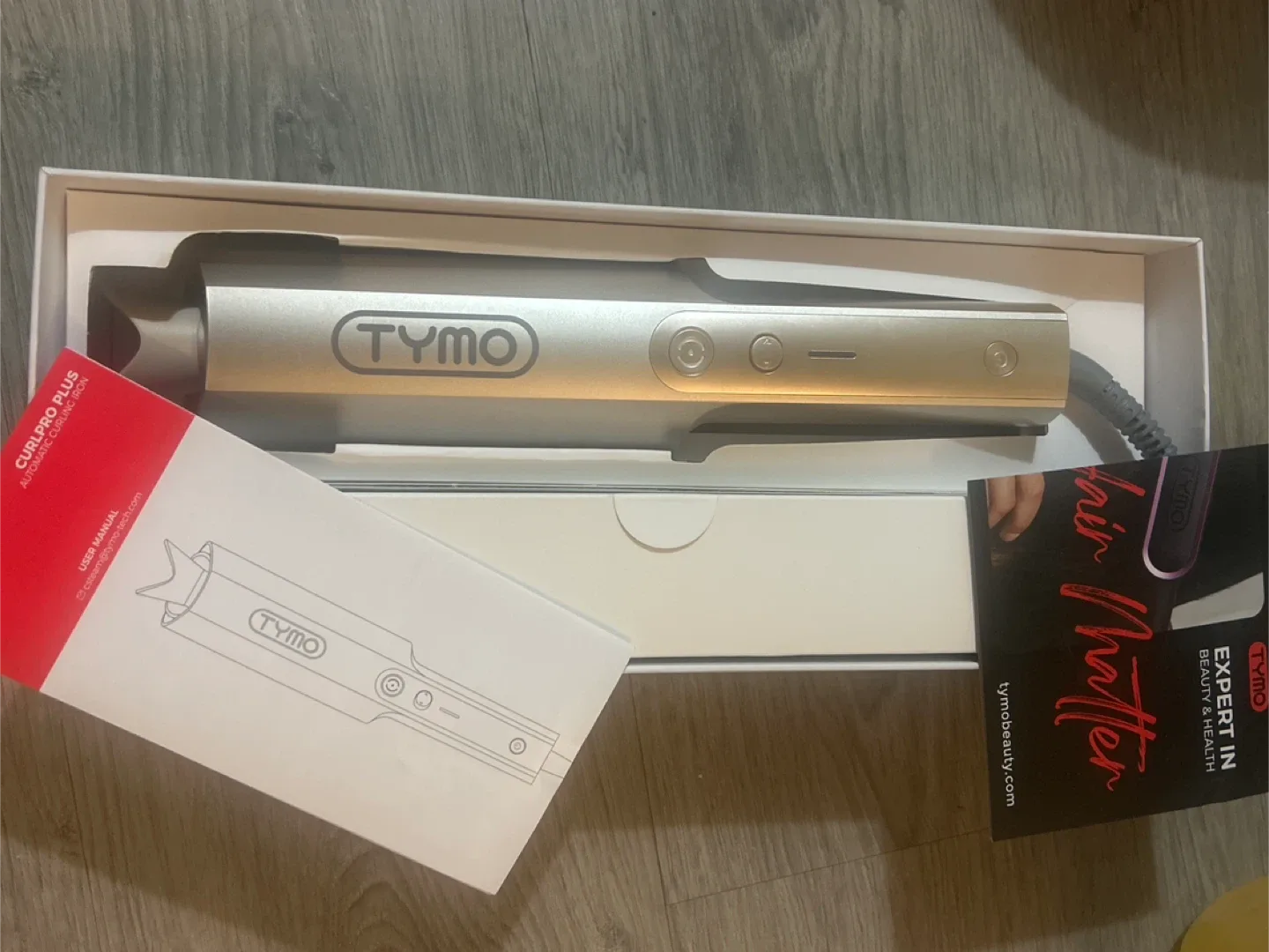 TYMO CURLPRO PLUS Automatic Curling Iron - Like New! image indicator(2)