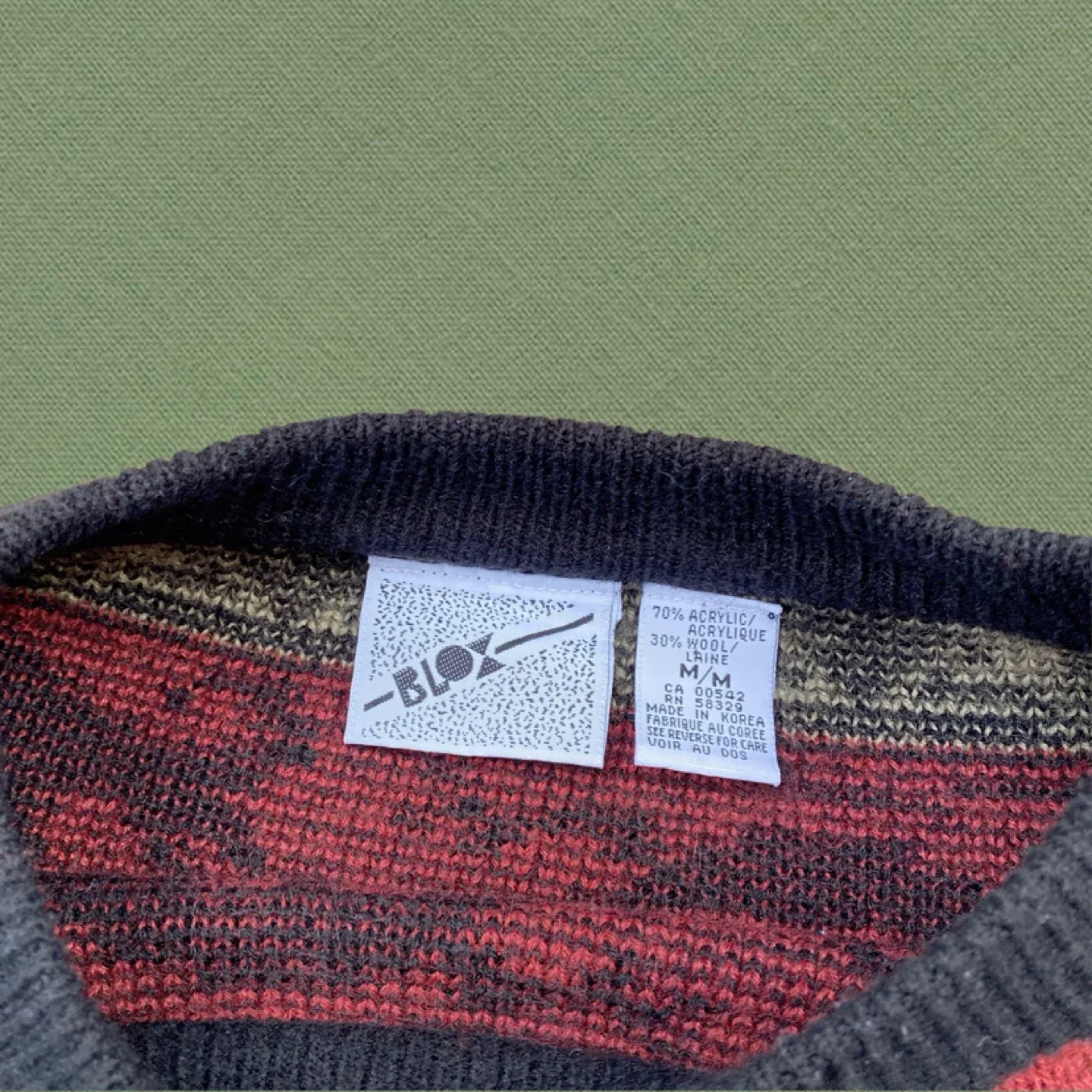 Vintage 90’s Animal Knit Sweater (medium) image indicator(3)