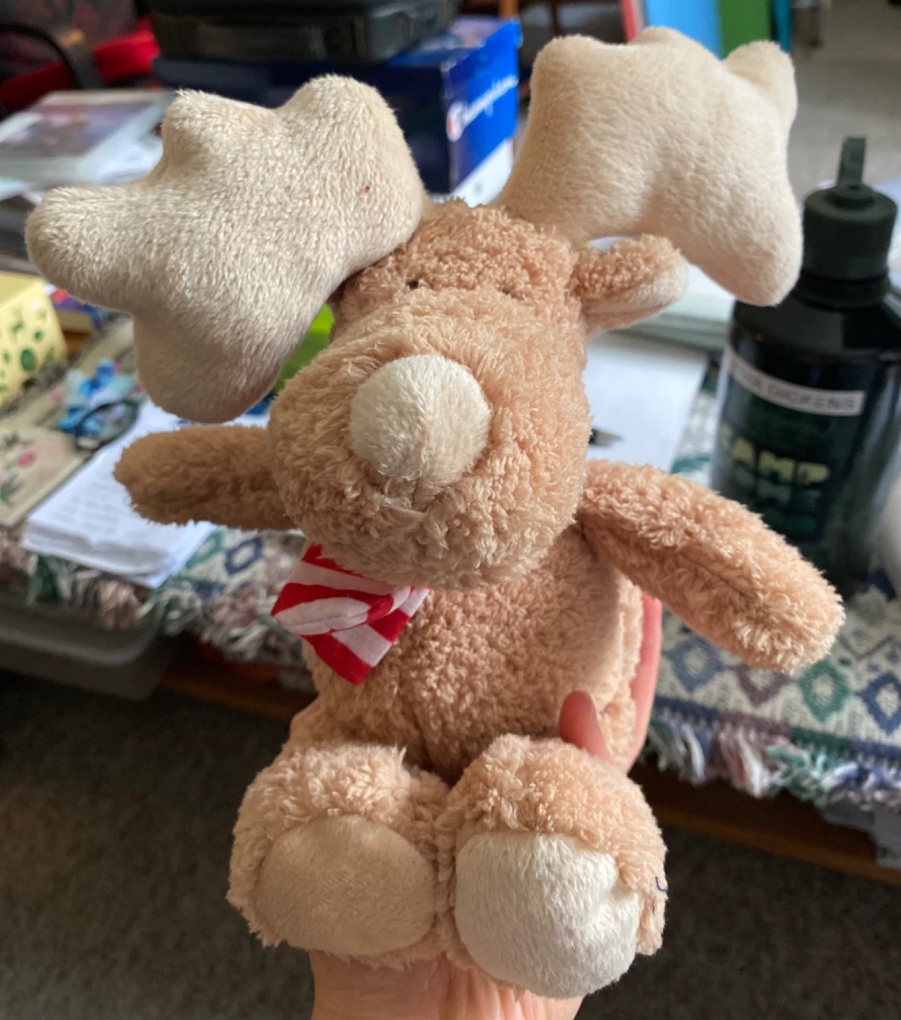 Plush Moose Toy
