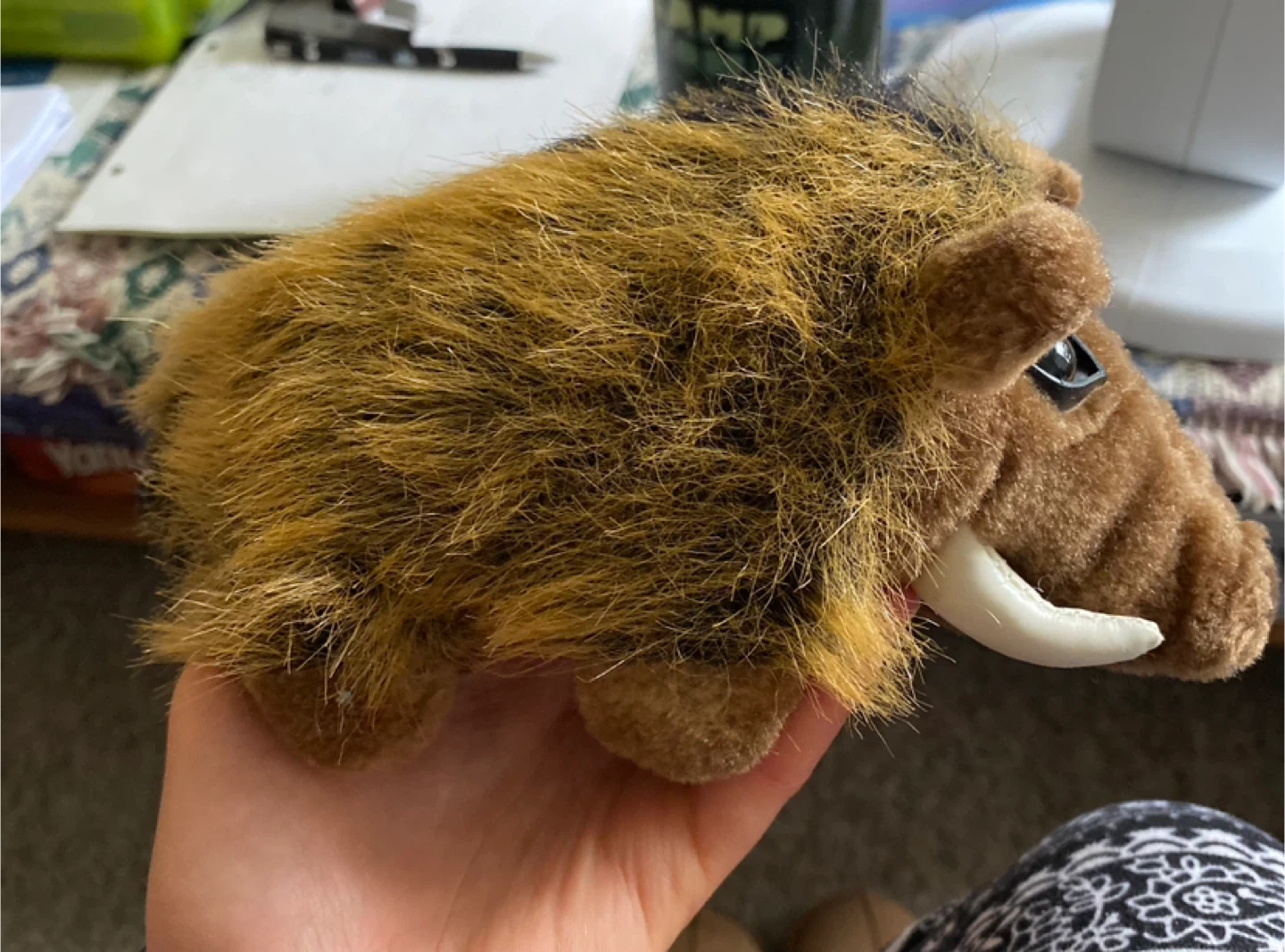 Wild Boar Plush Toy with Baby - photo 3