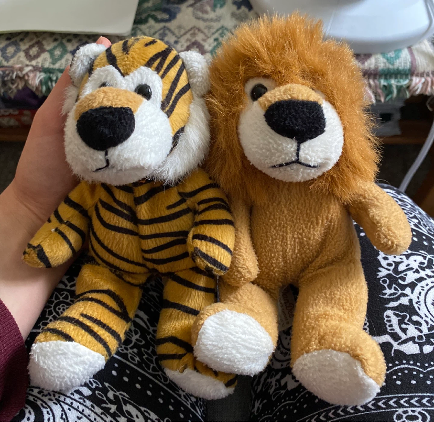 Lion & Tiger Plush Toys