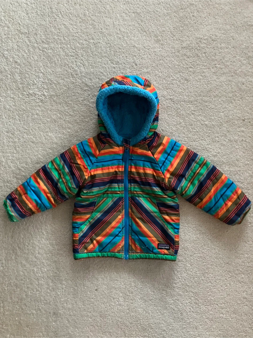 Patagonia Baby Reversible Tribbles Jacket - 2T