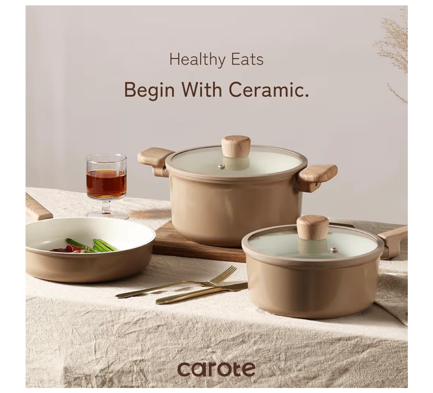 12-Piece Cookware Set Ceramic - NEW IN BOX! - photo 2