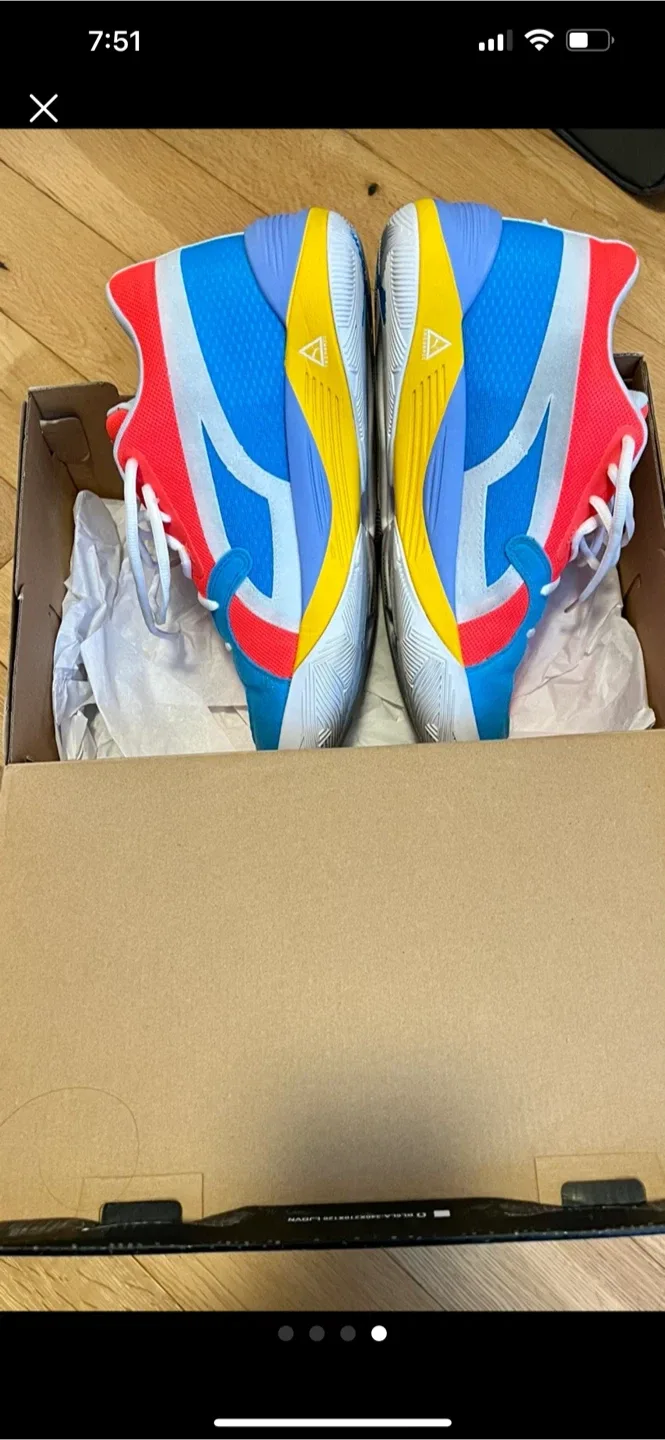 Puma TRC Blaze Court Pop Art Shoes US 9.5 image indicator(3)