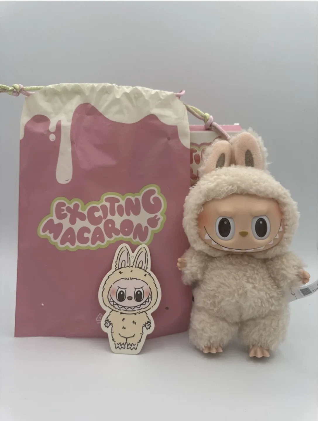 Labubu Monsters - macaron - soy milk thumbnail