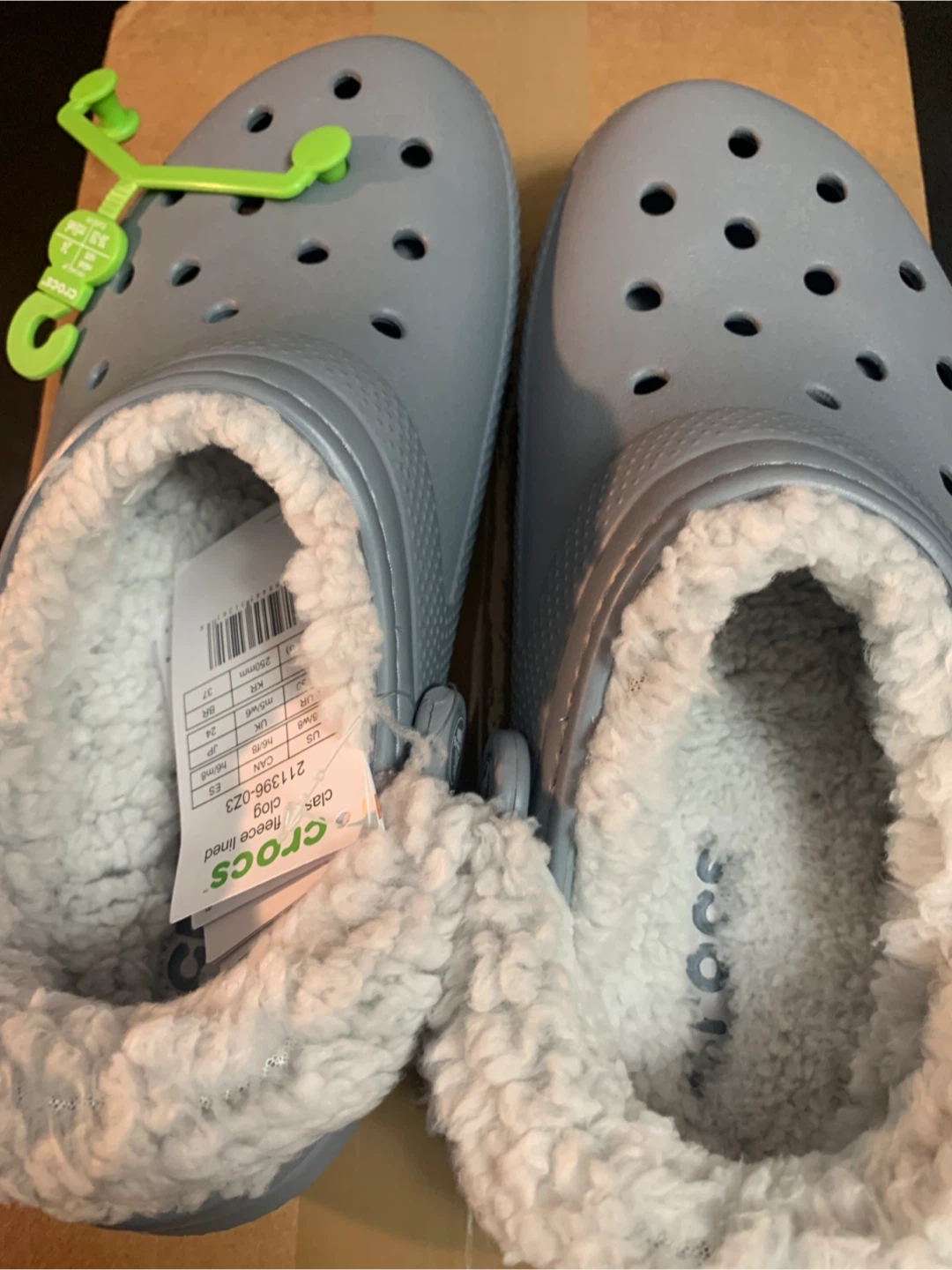 Crocs Classic Fleece Lined Clog - Size US M6/W8