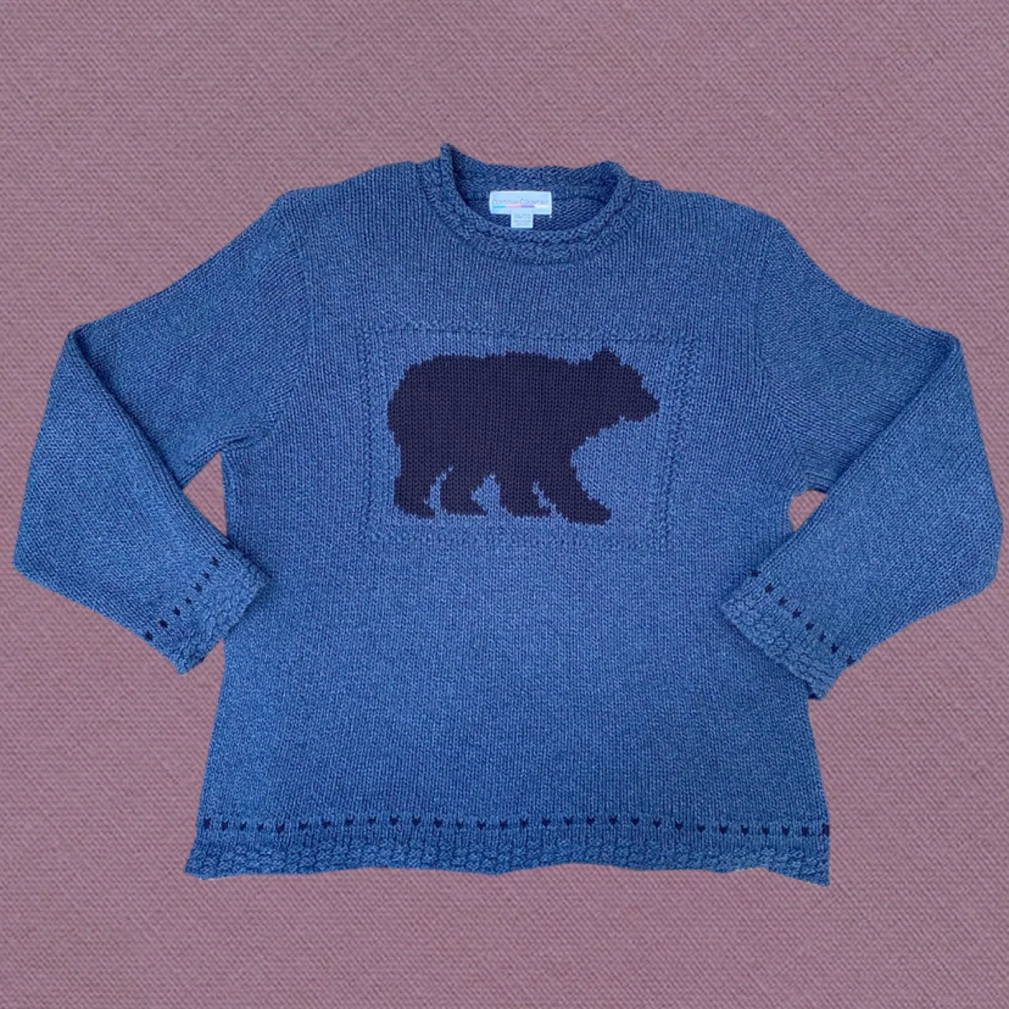 Sale!! Canadian Knit Bear Pullover (XL) thumbnail