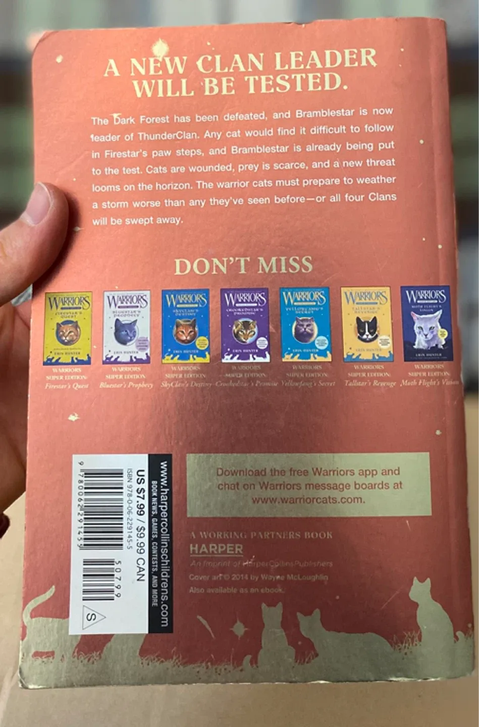 Warriors Super Edition: Bramblestar's Storm by Erin Hunter image indicator(3)