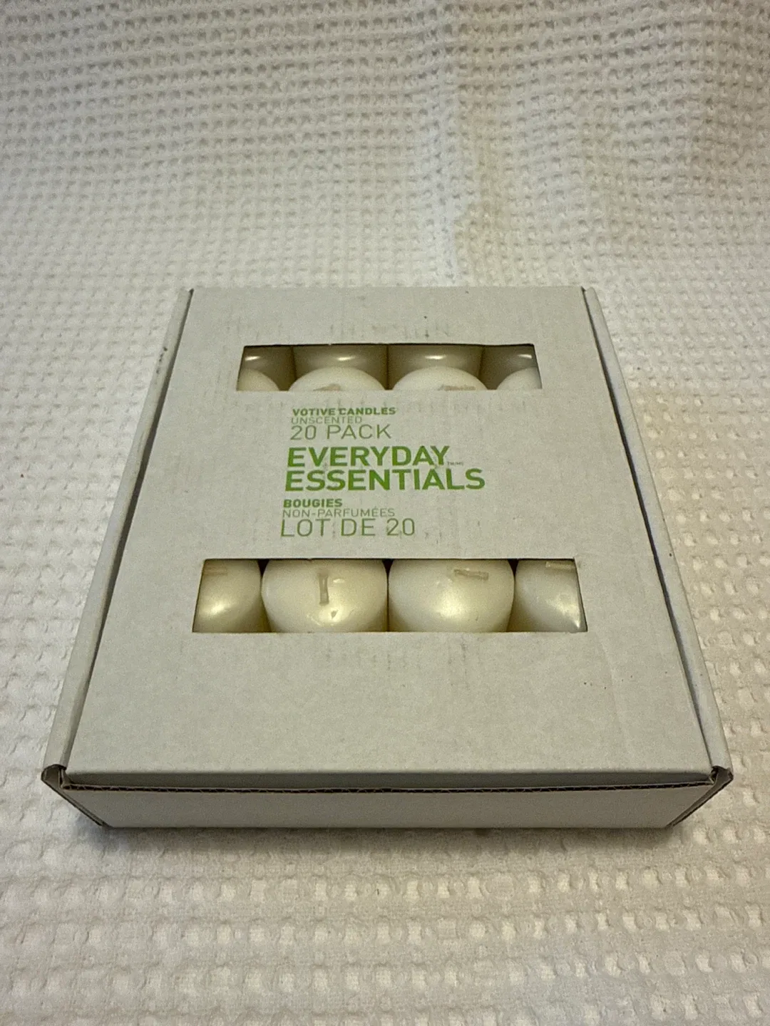 Everyday Essentials Votive Candles - 20 Pack thumbnail