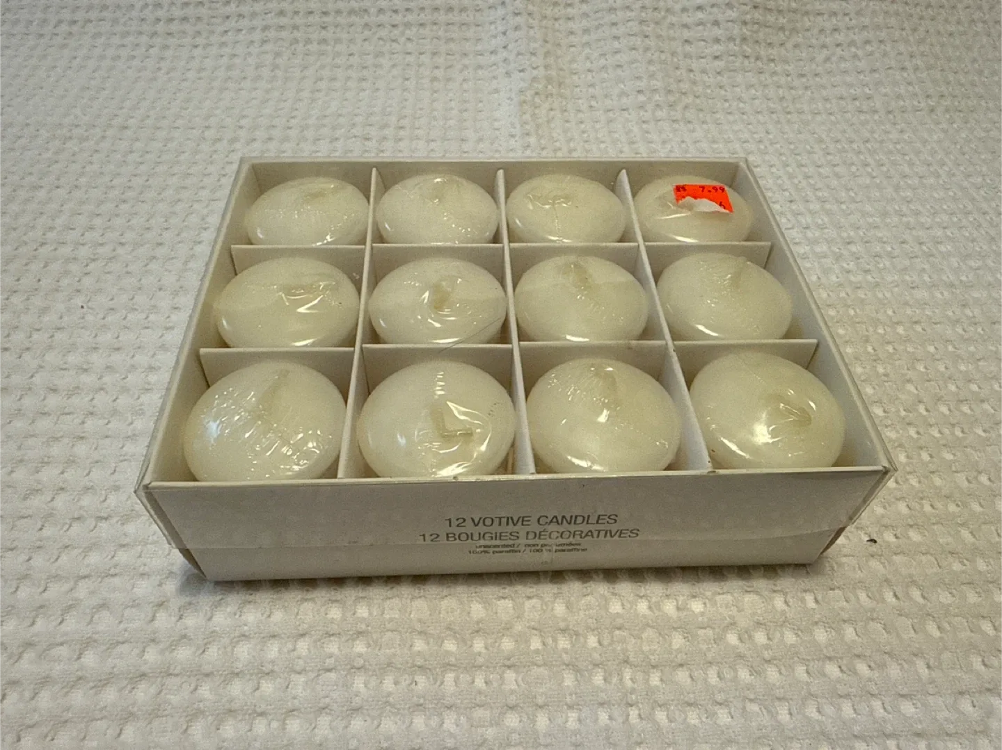 12 Votive Candles thumbnail