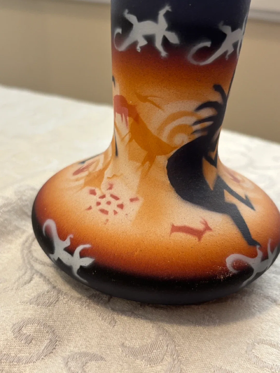 Handcrafted Vase with Southwest Design image indicator(6)