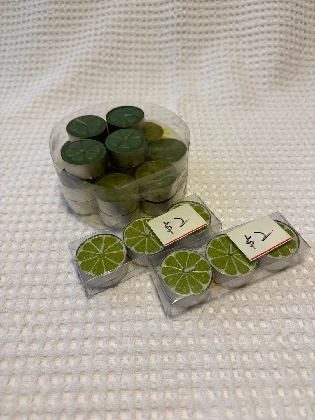 Citrus Scented Tea Light Candles thumbnail