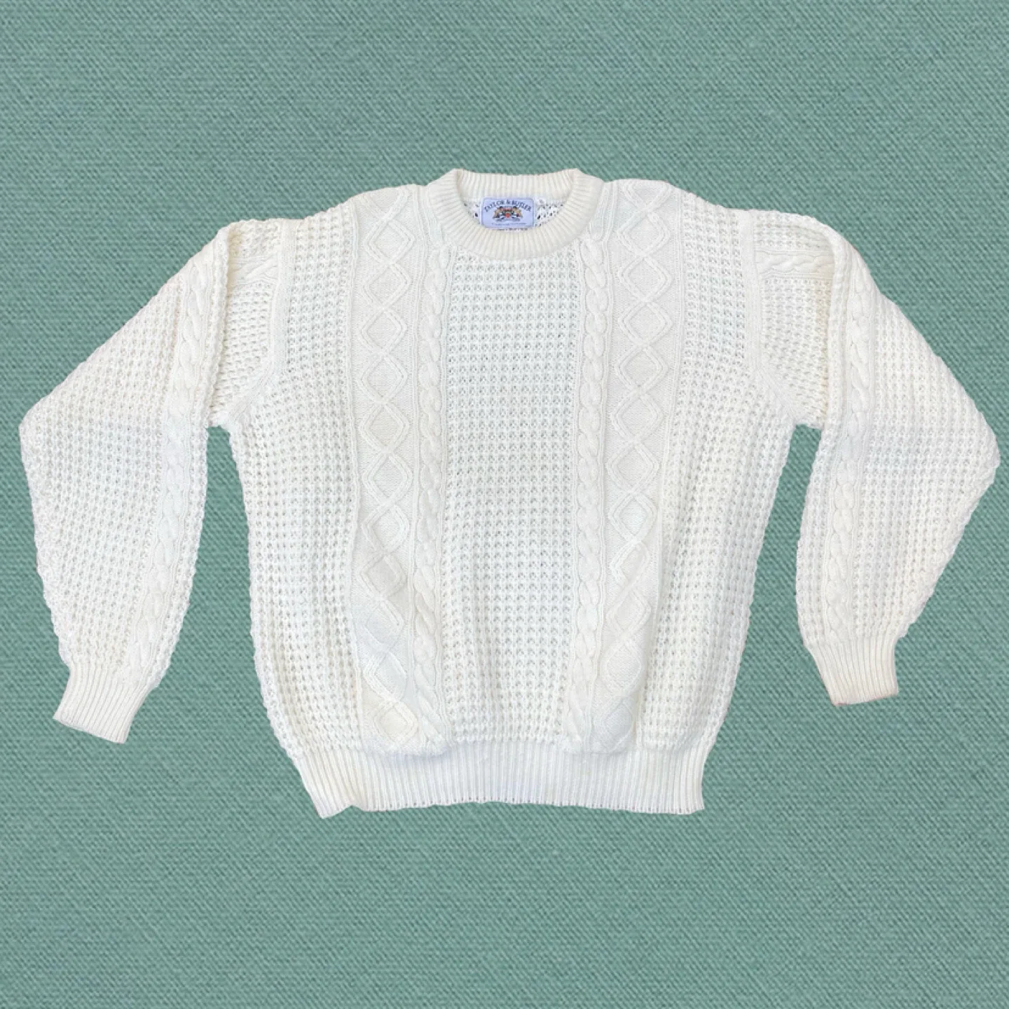 Vintage Fishermen Style Knit Sweater (XL) thumbnail