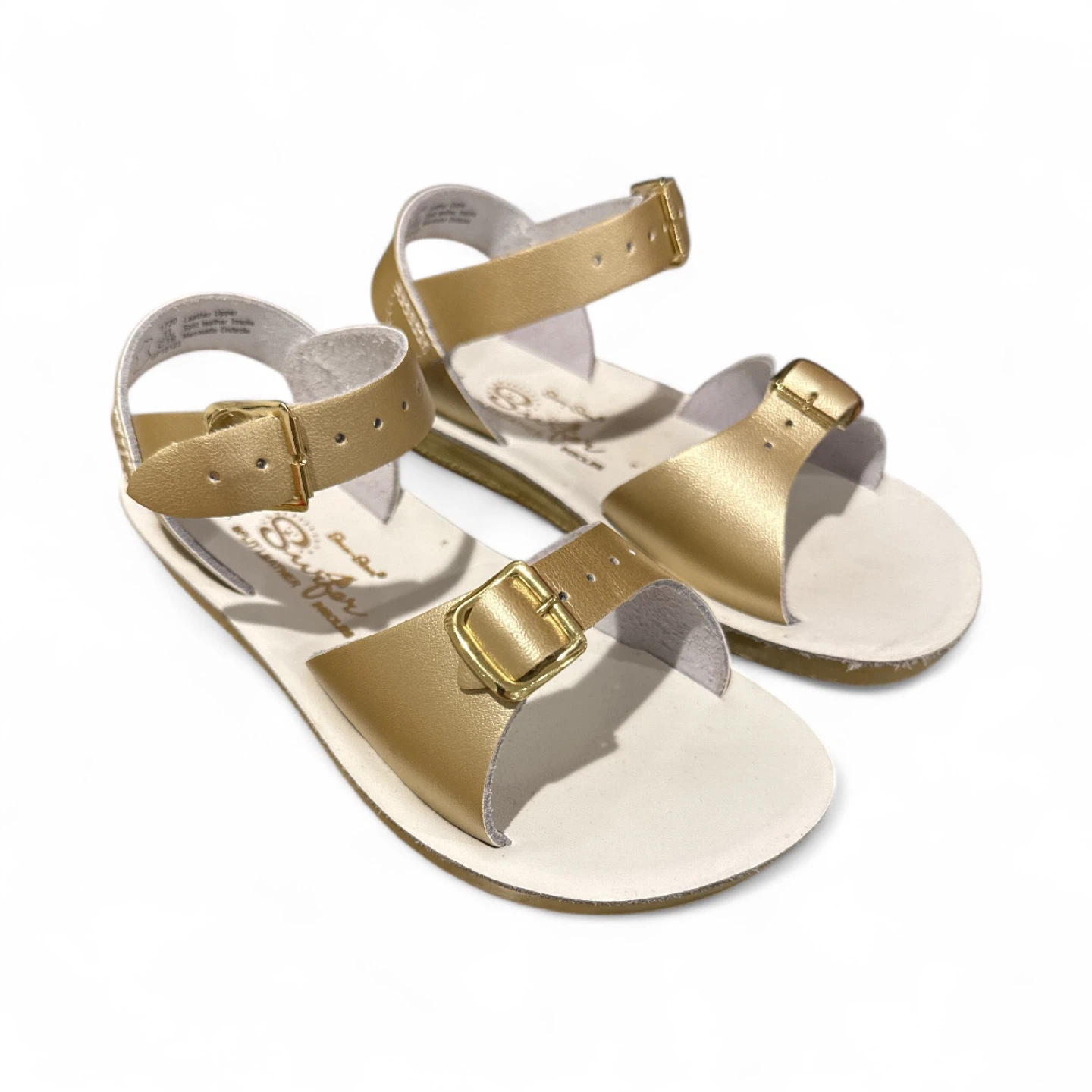 Salt Water Sandals - Gold - Size 11