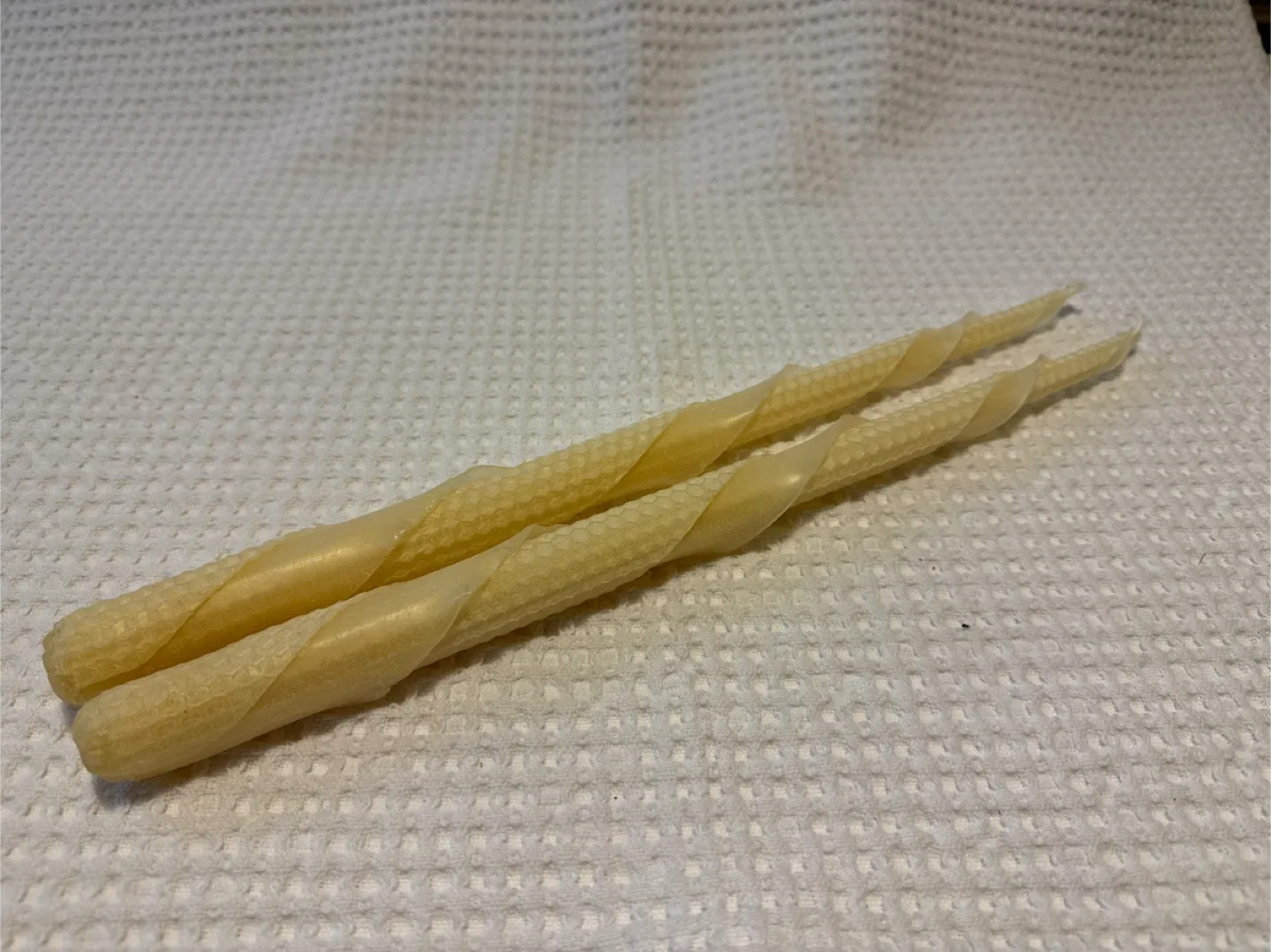 Decorative beeswax candles thumbnail