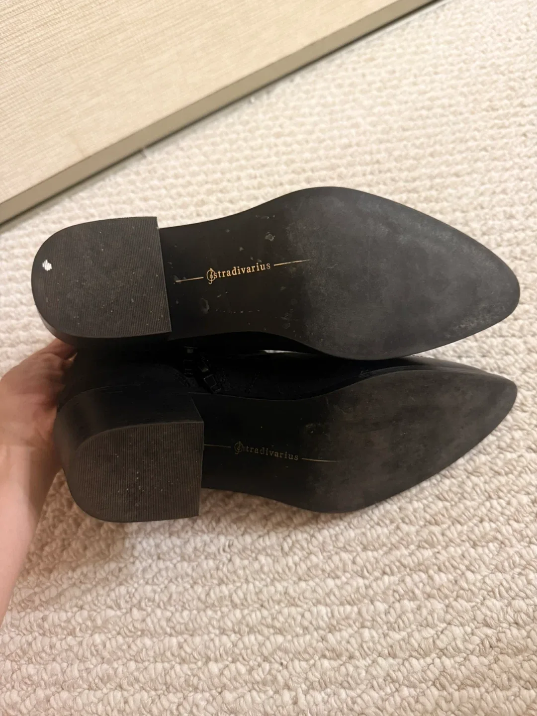 Embellished Black Western-style Ankle Boots image indicator(5)