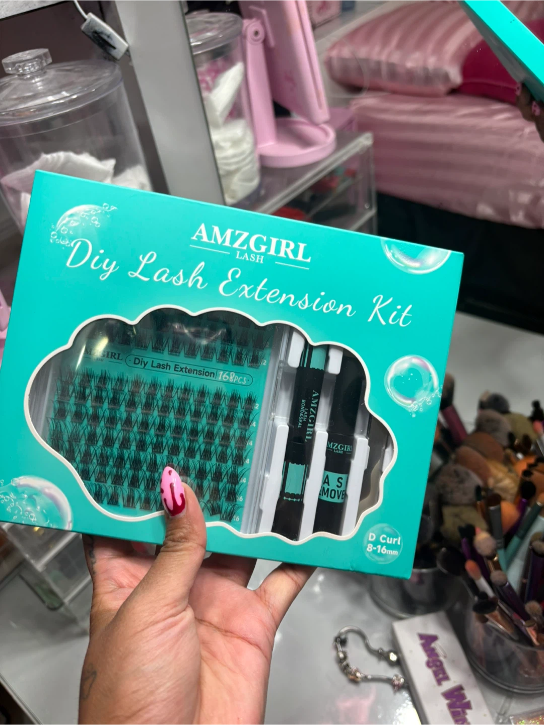 AMZGIRL DIY Lash Extension Kit