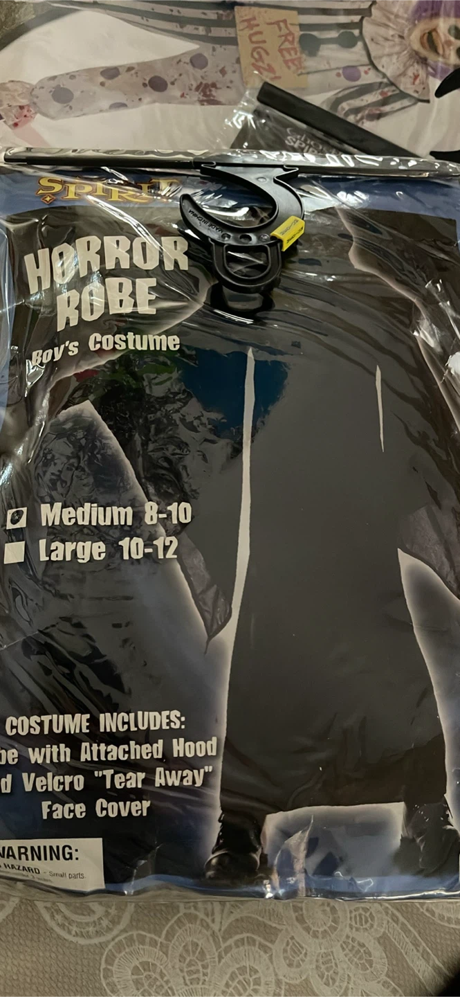Horror robes boys costume