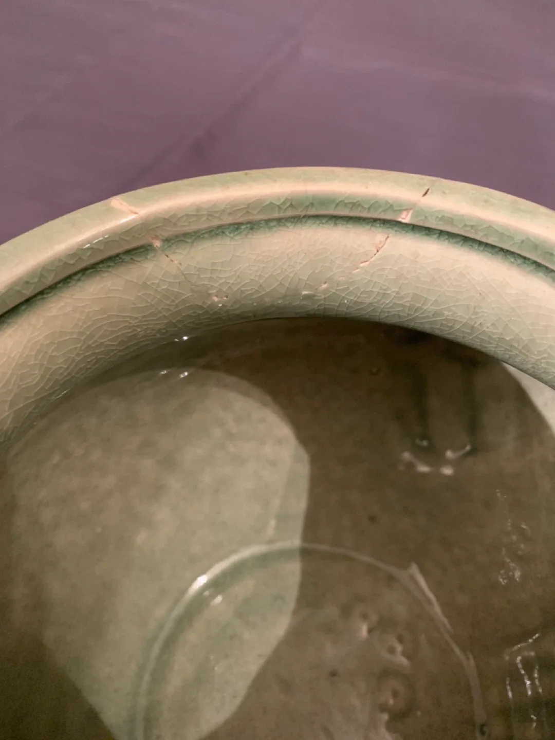 Owl Decorative Pot - Green Ceramic image indicator(5)