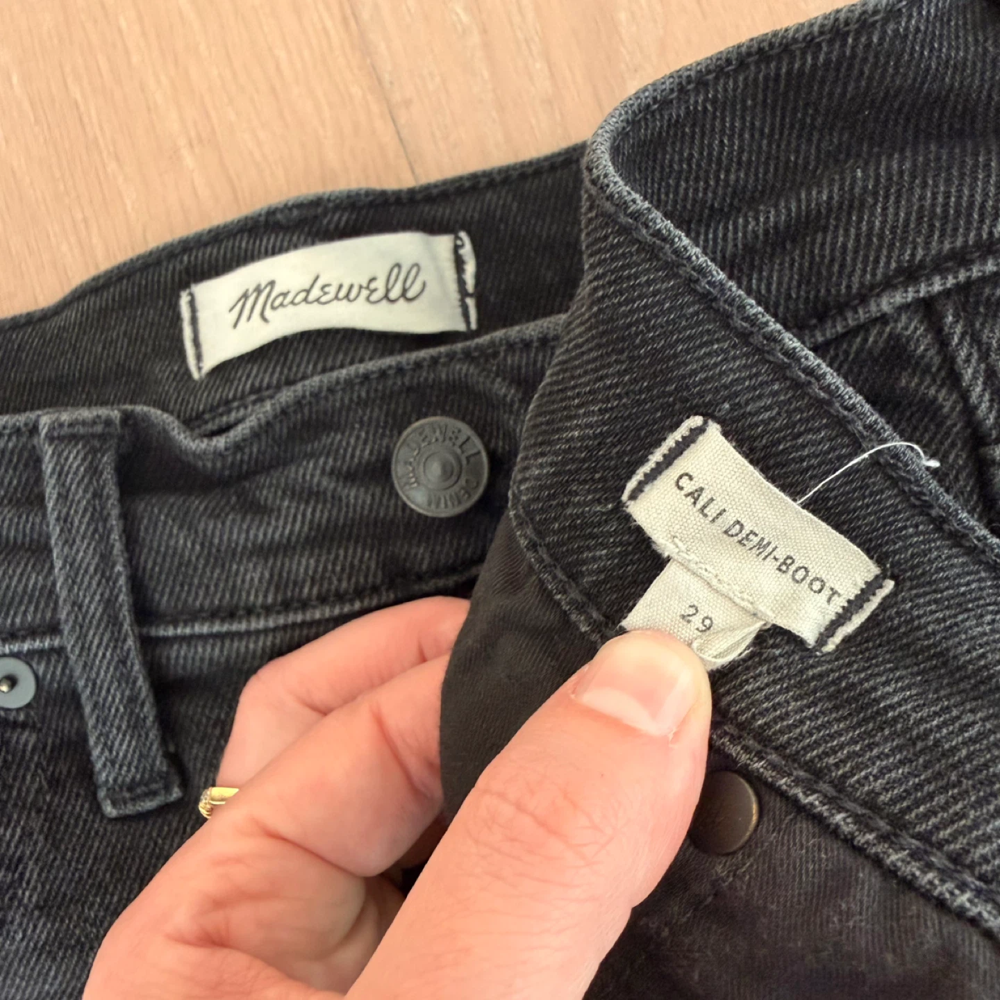 Madewell Cali Demi-Boot Jeans, Size 29 - photo 2